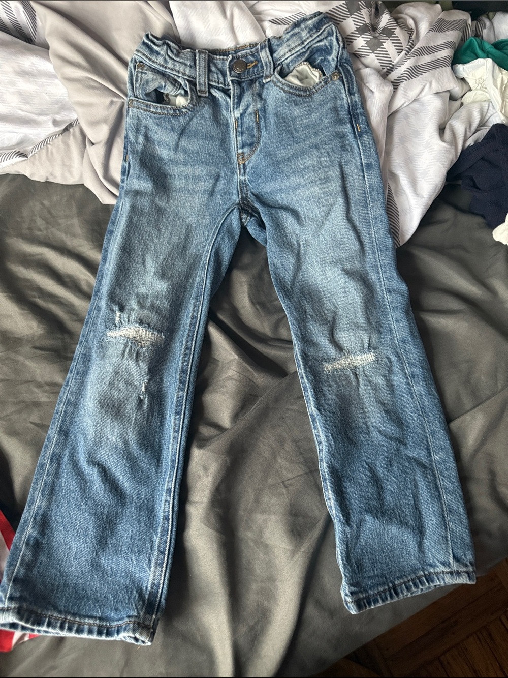 GAP Kids Light Blue Distressed Denim Jeans